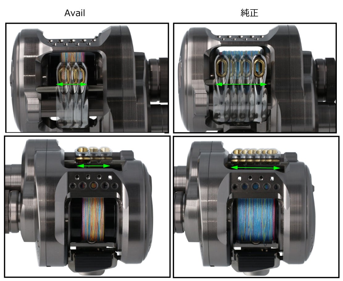 Avail Microcast Spool 23CNQ20RN | フィッシングチロル